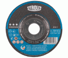 Tyrolit Discos de corte 2in1 para acero y acero inoxidable 115 x 2,5 #42F 115x2,5x22,23 A30Q-BFXA