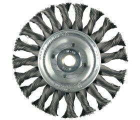 Tyrolit Cepillos redondos para acero 115 x 11 x 23 #1RDZ 115X11X23X22,2 SH0,5 P