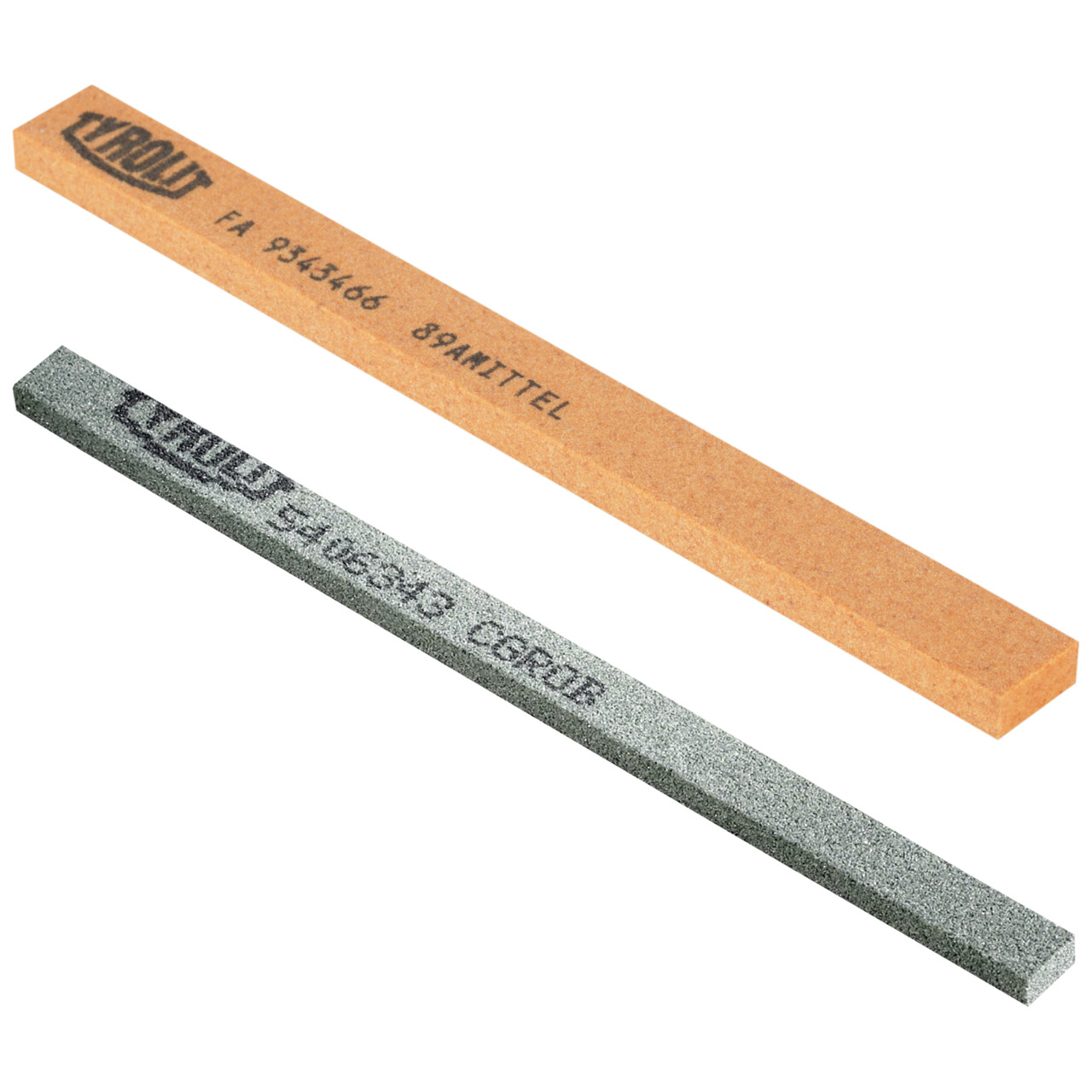 Limas planas entre superficies aglomerante cerámico para acero, acero inoxidable y metal noble