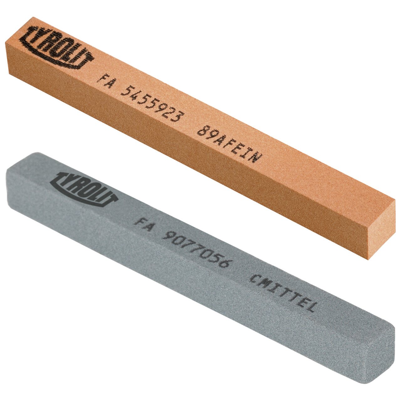 Lima cuadrada en aglomerante cerámico para acero, acero inoxidable y metal duro