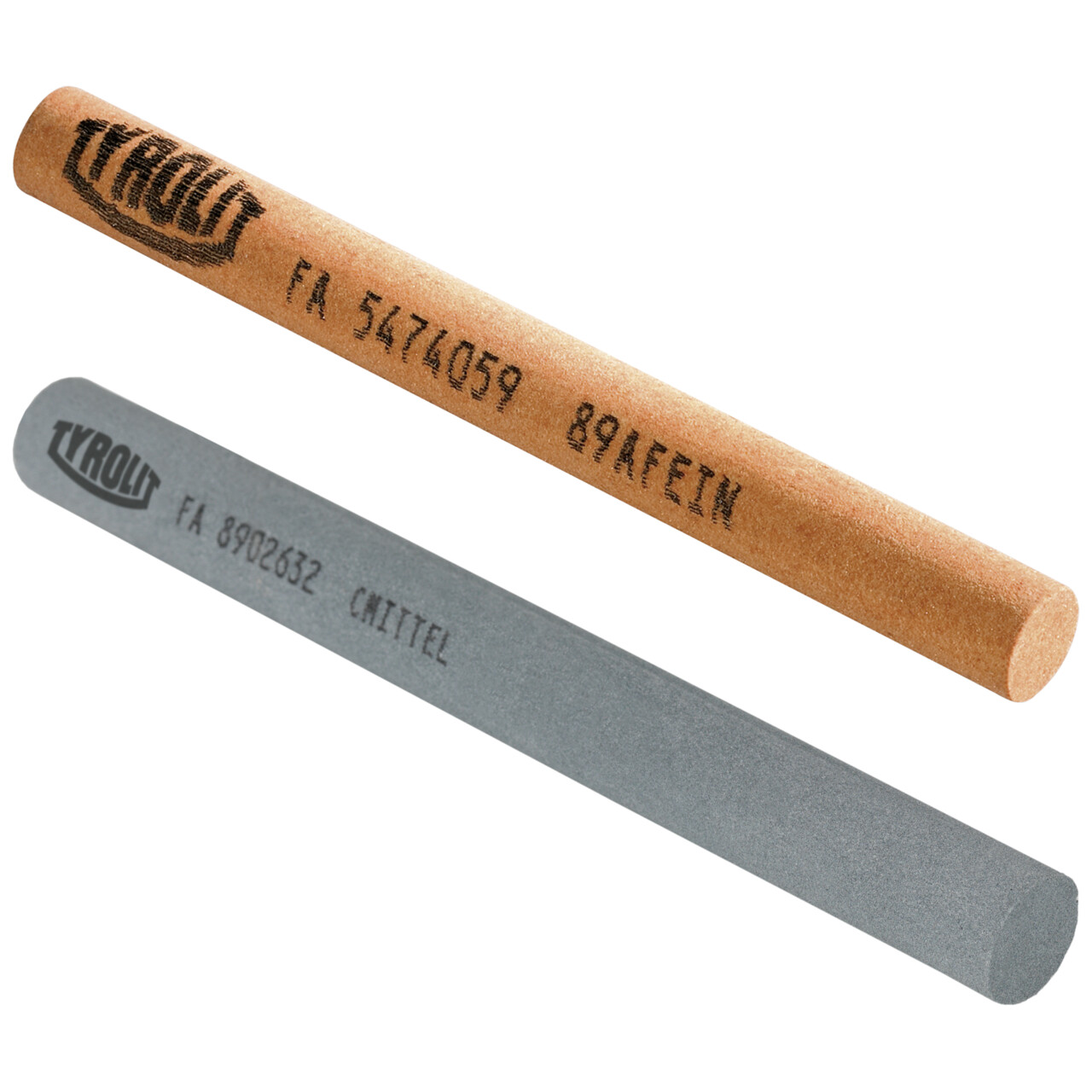 Lima redonda aglomerante cerámico para acero, acero inoxidable y metal noble