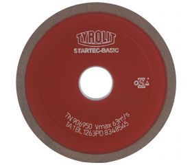 Tyrolit muelas de precisión #1A1 125x10x20 BL126-3-PD STARTEC-BASIC