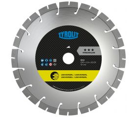 TYROLIT DCU Sierras para corte en seco 115x2,4/1,8x22,23 PREMIUM universales