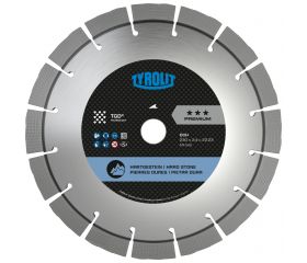 TYROLIT DCH Sierras para corte en seco 230x2,4x22,23 PREMIUM piedra dura