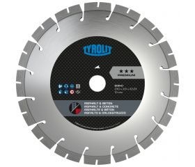 TYROLIT DCA+C Sierras para corte en seco 115x2,4/1,8x22,23 PREMIUM asfalto&horm.