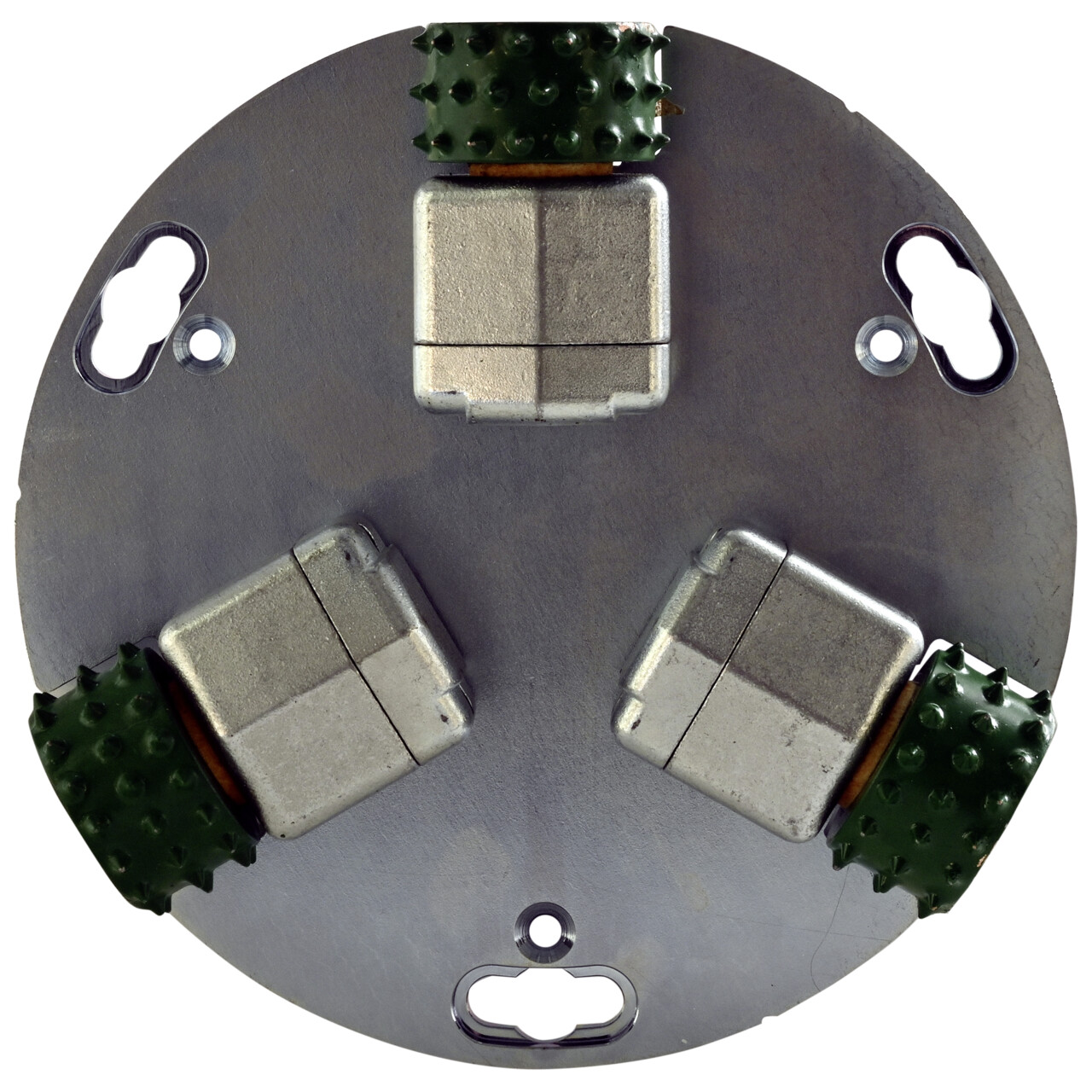 Muela BHU para máquinas Tyrolit para el mecanizado de distintas superficies minerales, como hormigón, asfalto o piedra