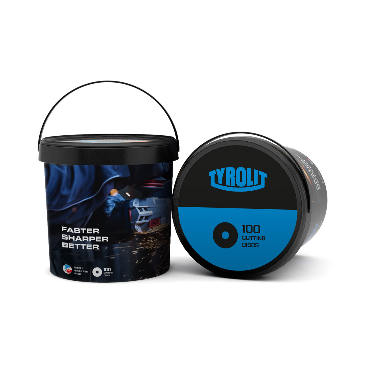 Discos de corte PREMIUM 2in1 (cubo) para acero y acero inoxidable