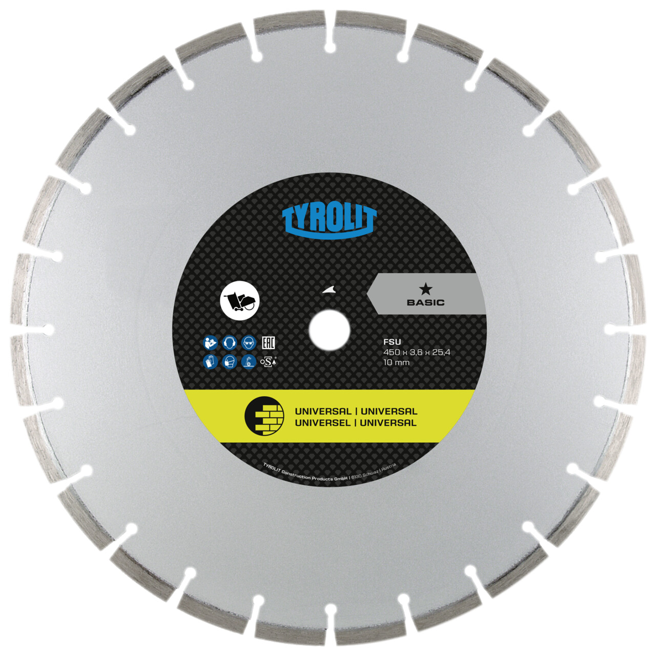 FSU Sierra de diamante para suelos para materiales de construcción universales