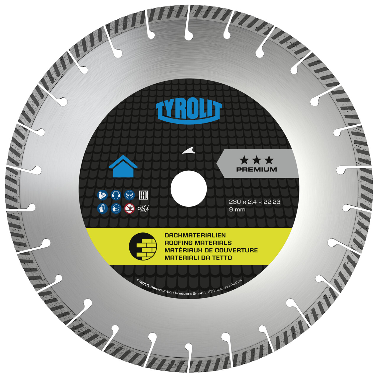 PREMIUM Sierra de tejador para todos los materiales de cobertura comunes