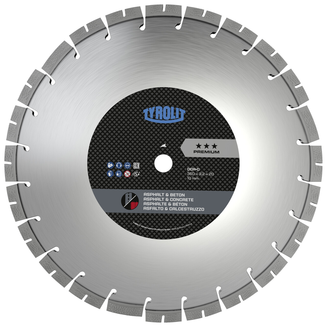PREMIUM DCA+C Sierras para corte en seco para asfalto y hormigón