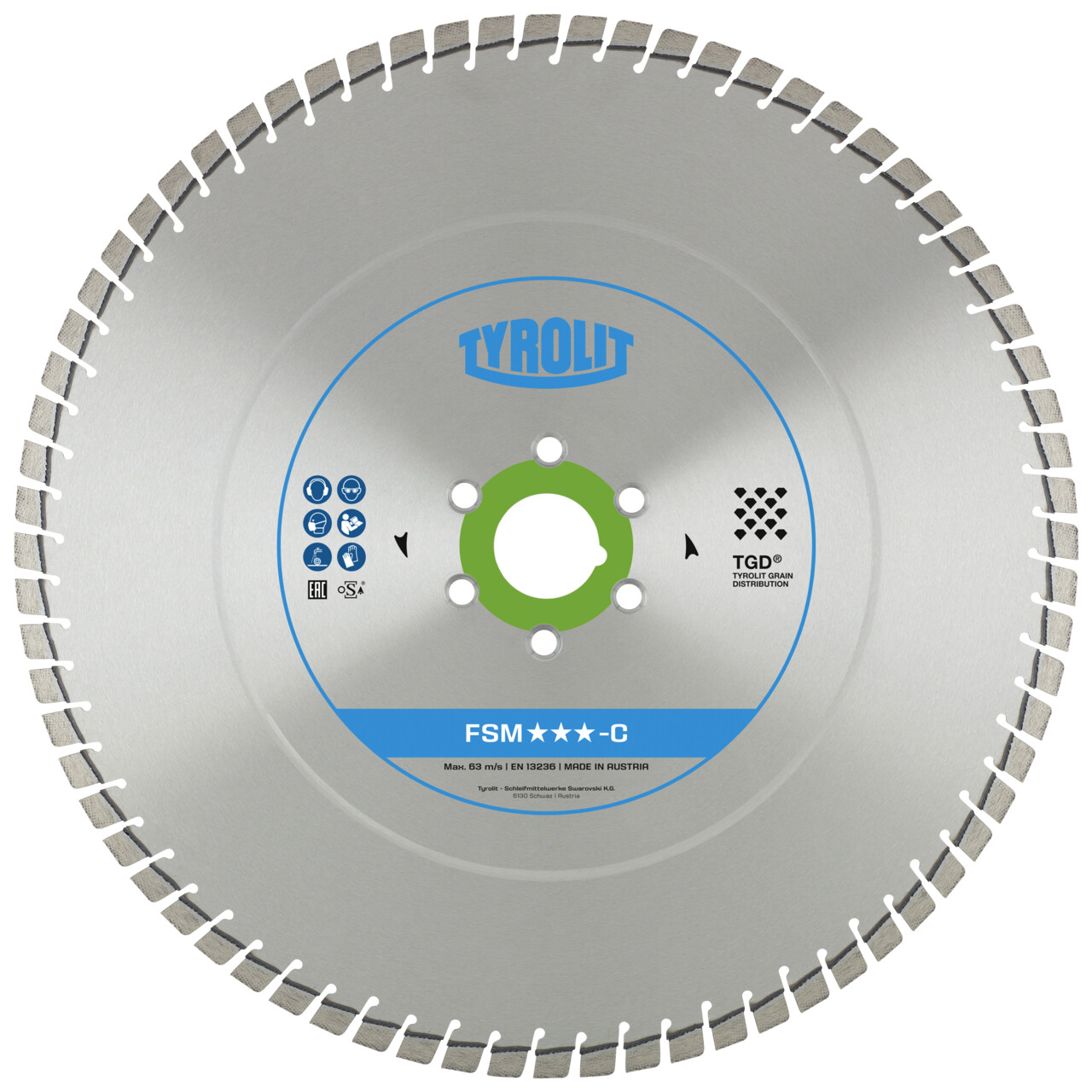 FSM-C Sierra de diamante para suelos para hormigón curado | con tecnología TGD®
