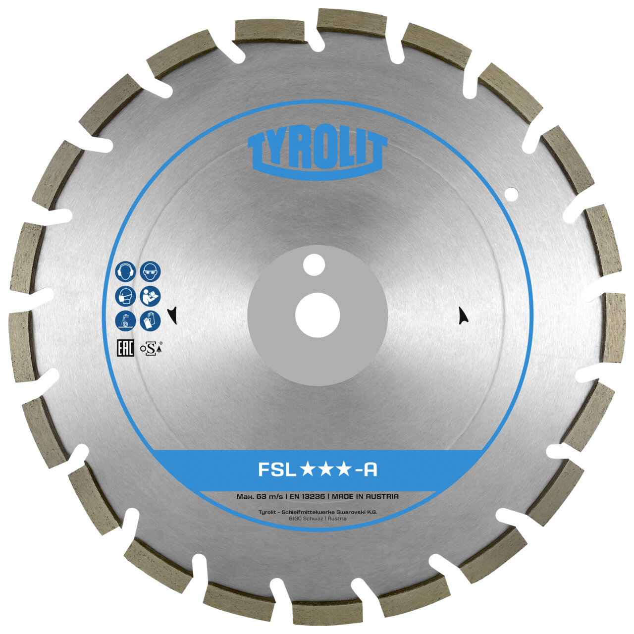 FSL-A Sierra de diamante para suelos para asfalto