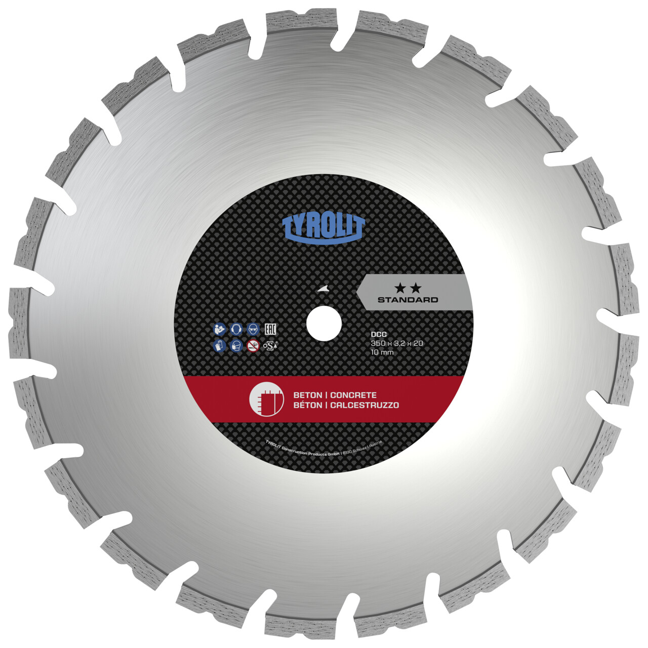 STANDARD DCC Sierras para corte en seco para hormigón