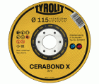 Discos de desbaste CERABOND X para acero y acero inoxidable