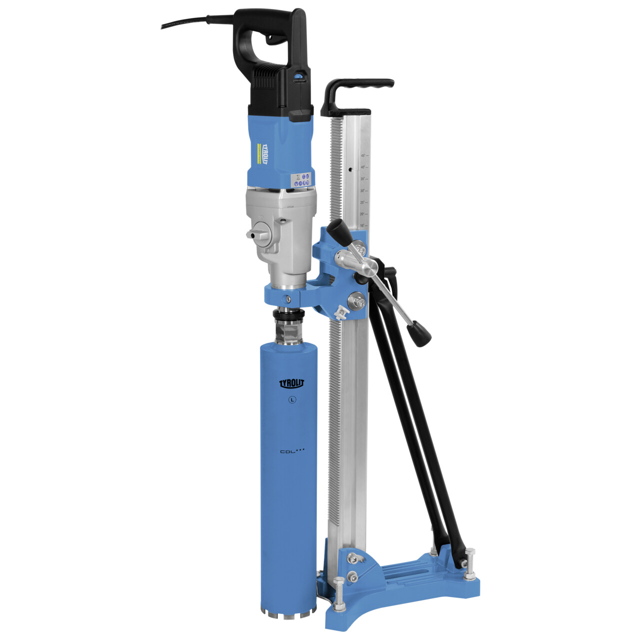 Soporte de taladro DRA150 Perforaciones de broca hasta Ø 152 mm