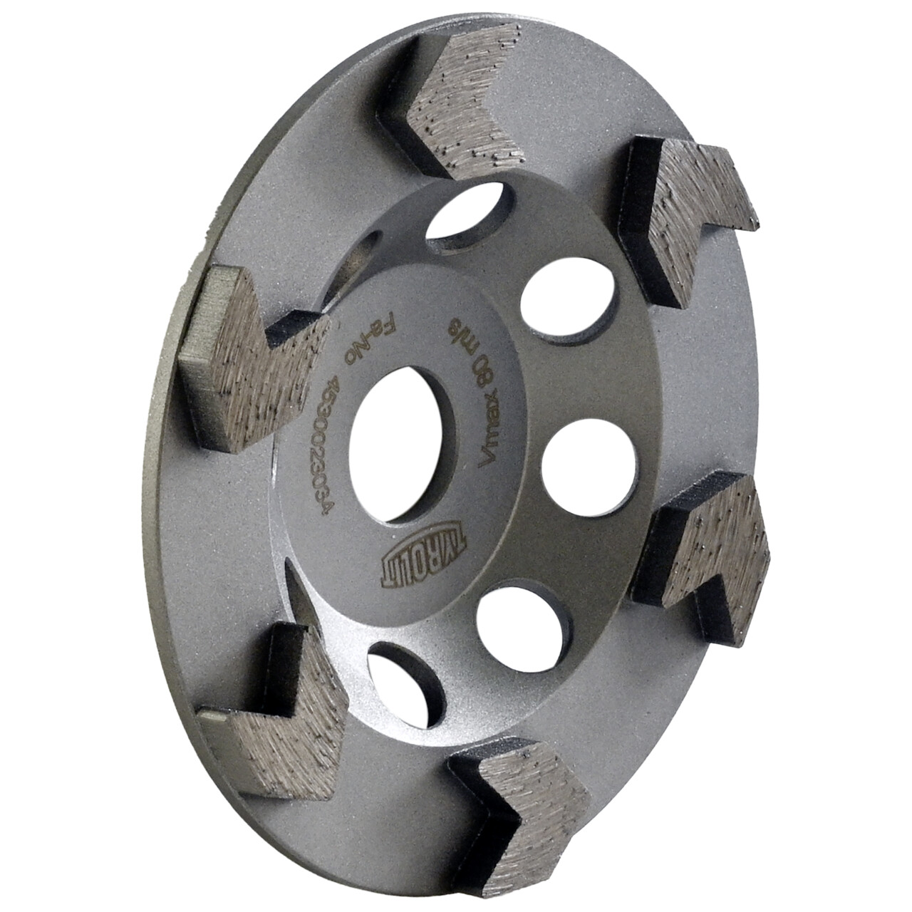 Disco diamantado Ø 125 para hormigón duro, grano 16