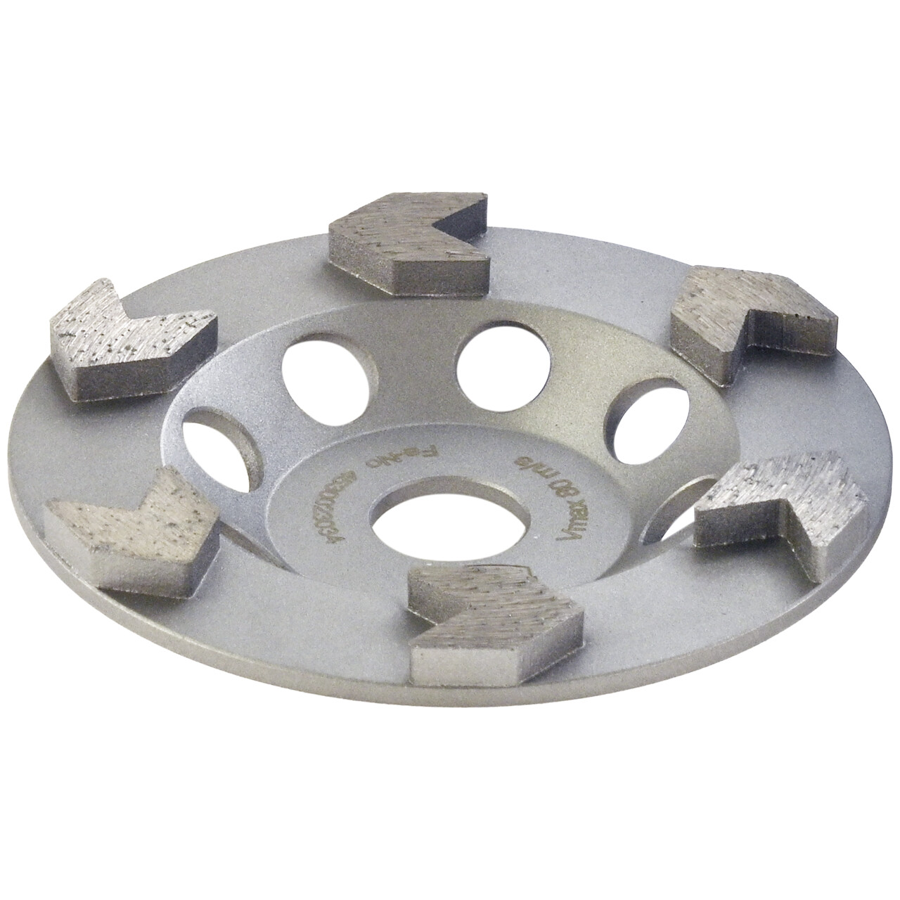 Disco diamantado Ø 125 para hormigón duro, grano 16