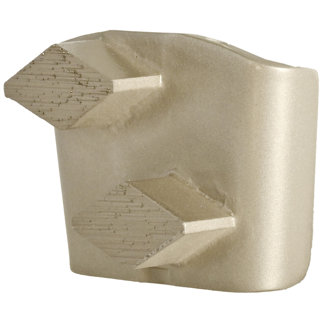 Zapata de amolar con aglomerante metálico para hormigón duro, tamaño de grano 16