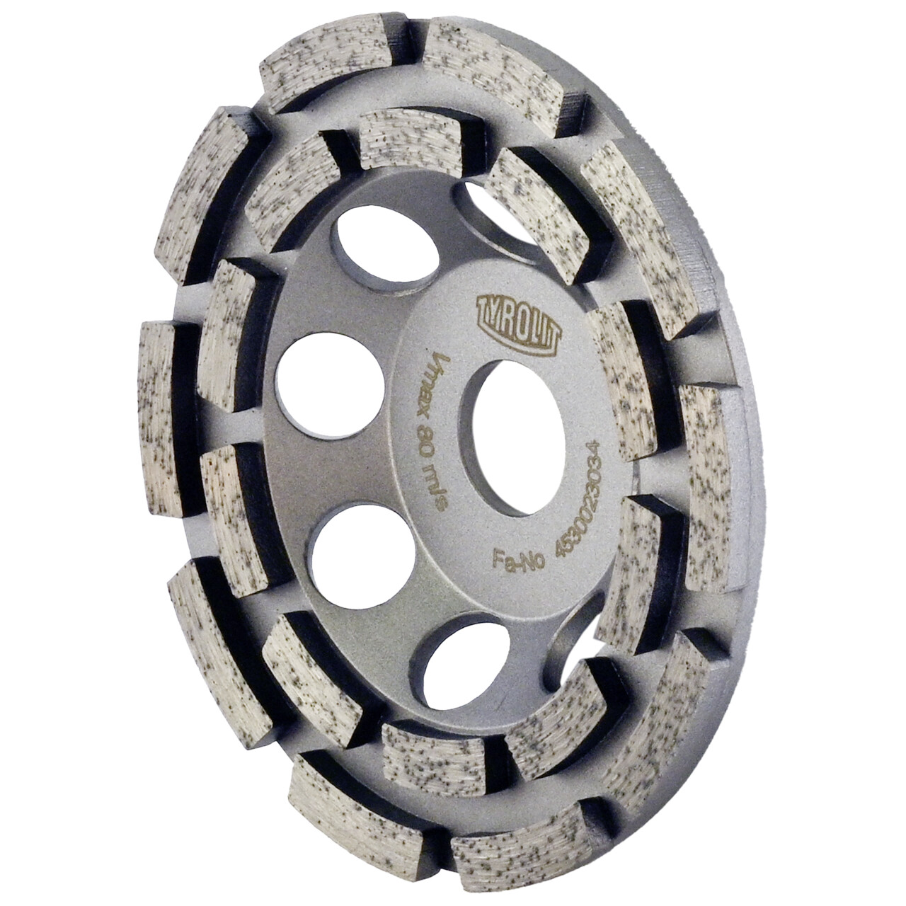 Disco diamantado Ø 125 para hormigón de dureza media, grano 16