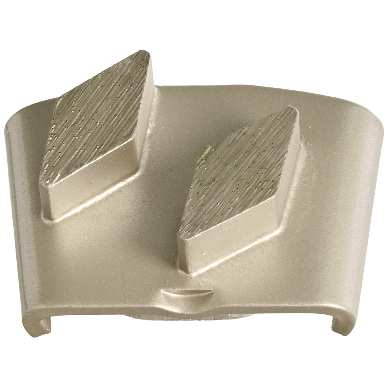 Zapata de amolar con aglomerante metálico para hormigón de dureza media