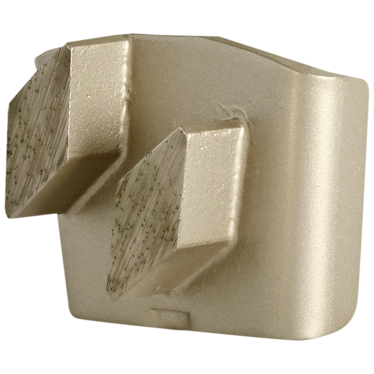 Zapata de amolar con aglomerante metálico para hormigón de dureza media