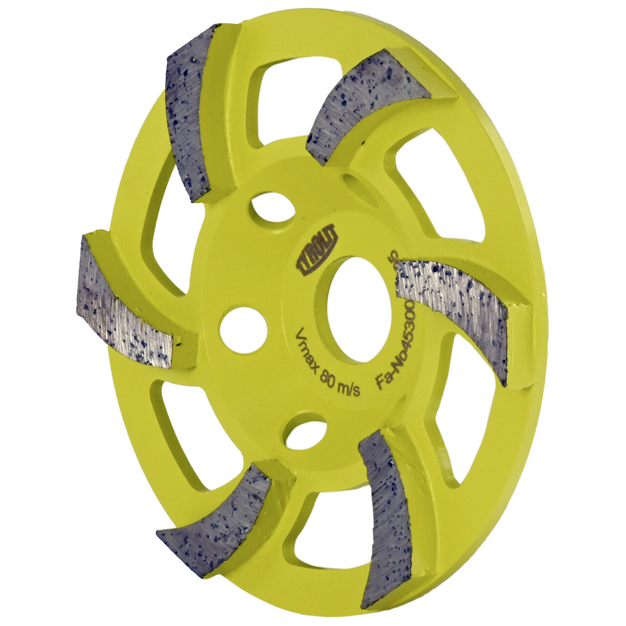 Disco de lija PCD partido Ø 125