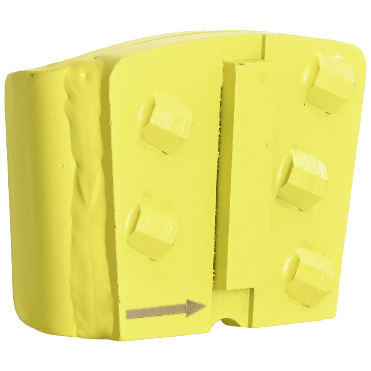 Zapata de rectificado PCD, 5 segmentos PCD, derecha