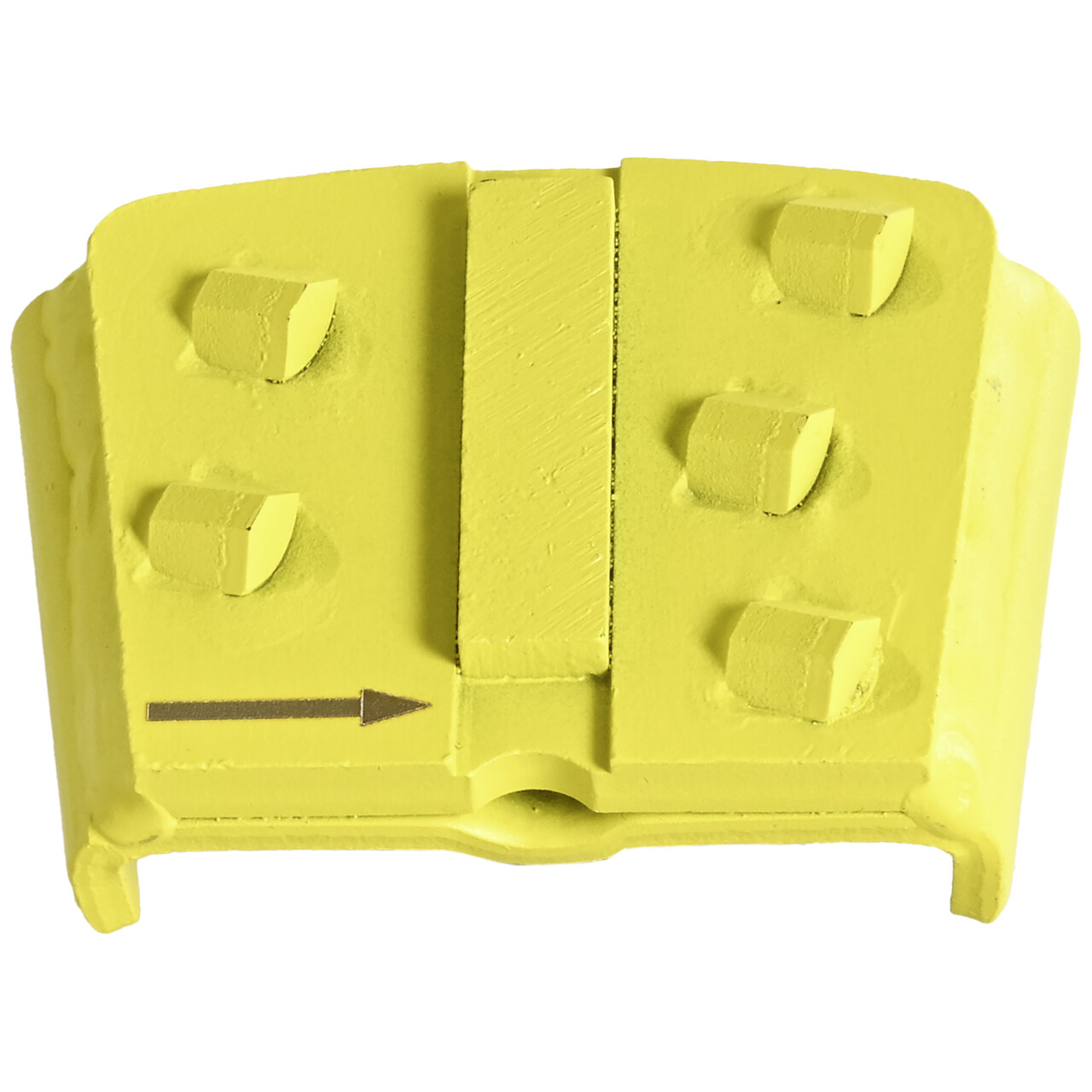 Zapata de rectificado PCD, 5 segmentos PCD, derecha