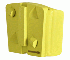Zapata de rectificado PCD, 2 segmentos PCD, derecha