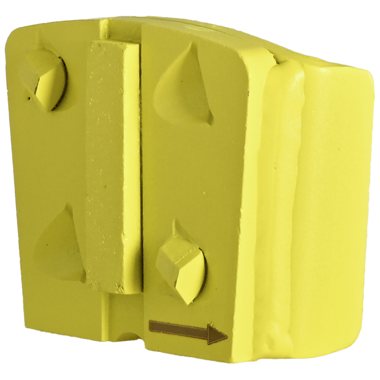 Zapata de rectificado PCD, 2 segmentos PCD, derecha