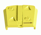Zapata de rectificado PCD, 2 segmentos PCD, derecha