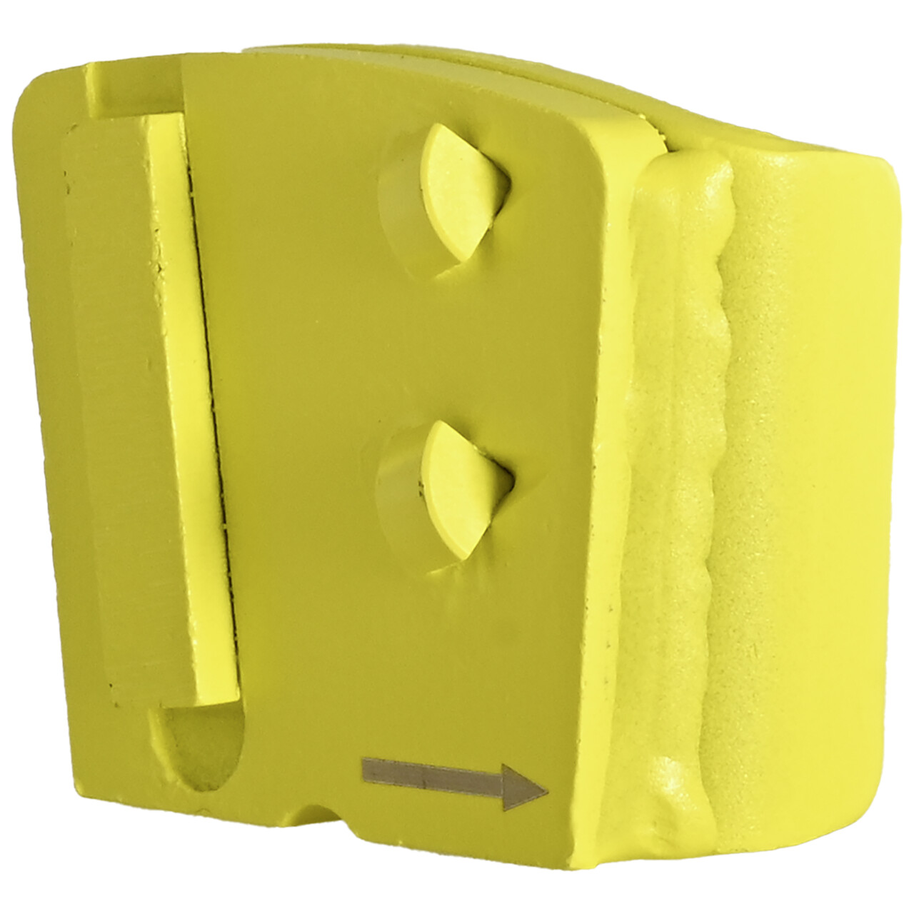 Zapata de rectificado PCD, 2 segmentos PCD, derecha