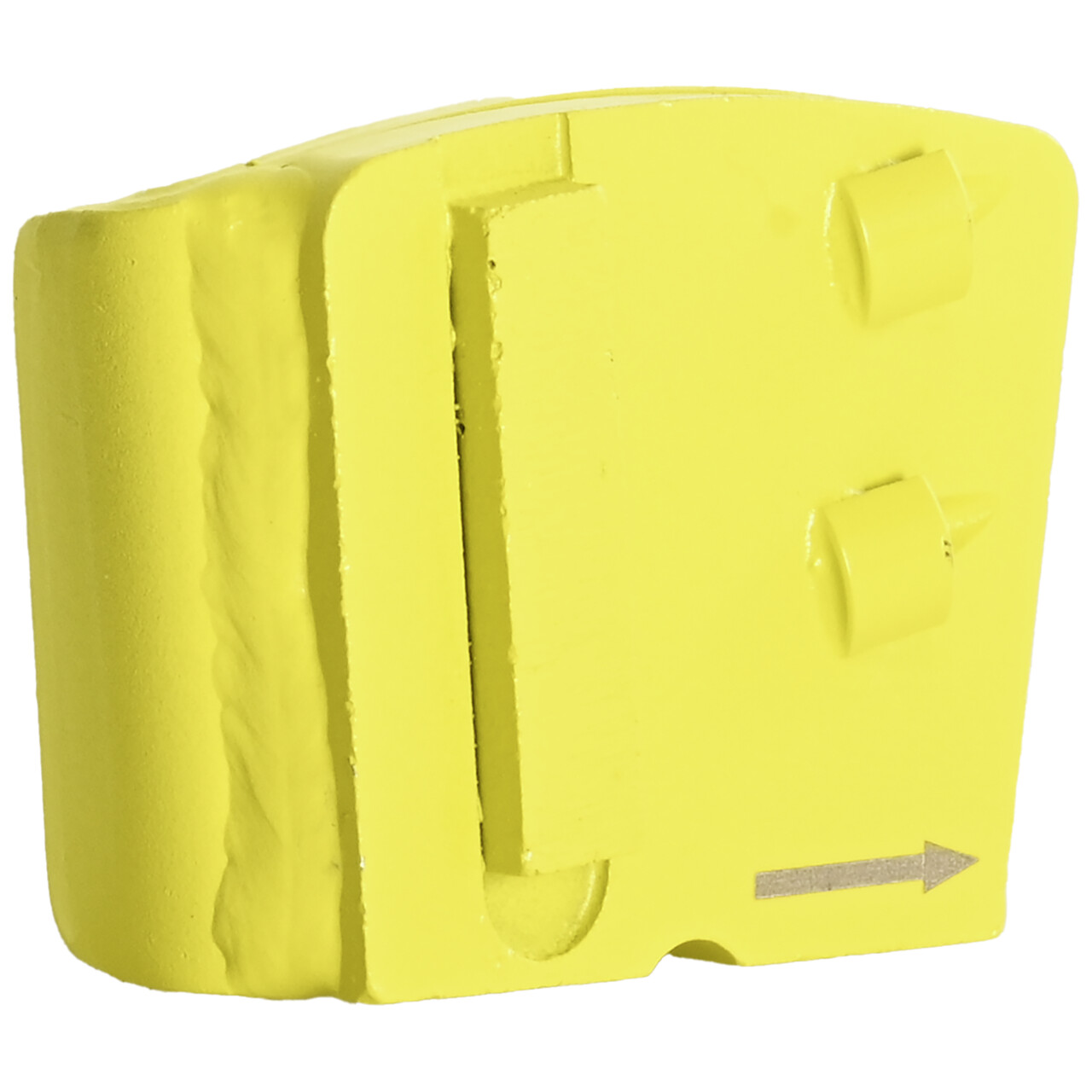 Zapata de rectificado PCD, 2 segmentos PCD, derecha