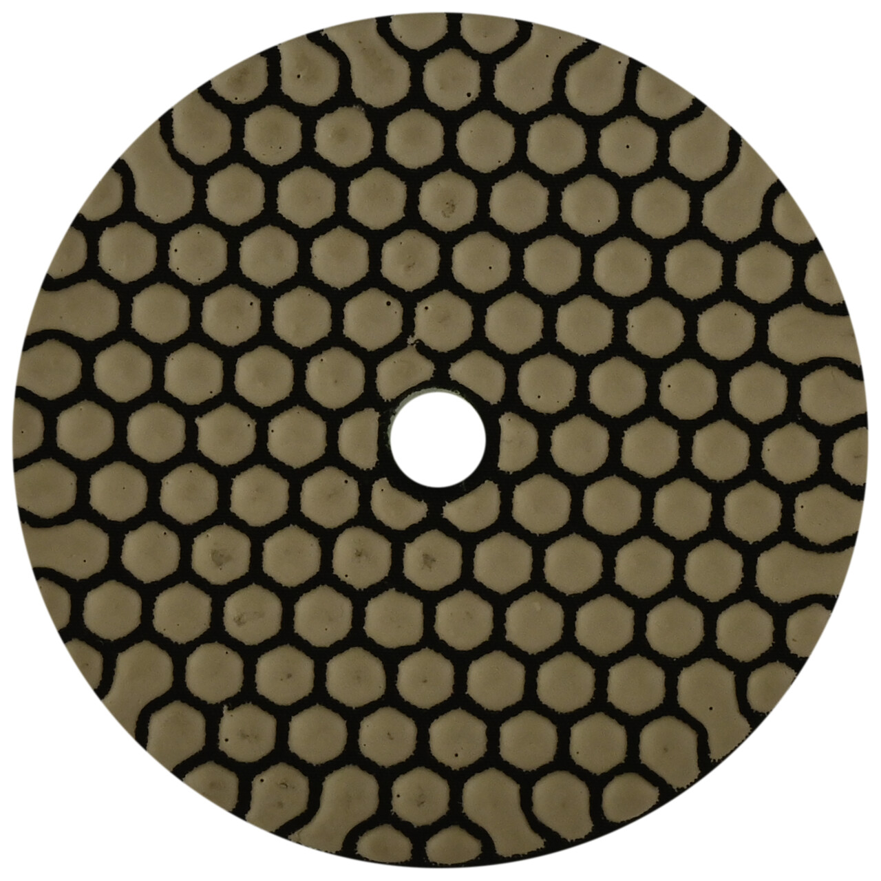 Herramienta para lijar suelos con aglomerante de resina Ø 125, Velcro, grano 50