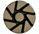 Herramienta de diamante FTGC con aglomerante cerámico para desbaste intermedio en hormigón y terrazo