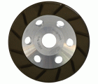 Plato desbastador de diamante FTGC con aglomerante cerámico para desbaste intermedio en hormigón y terrazo