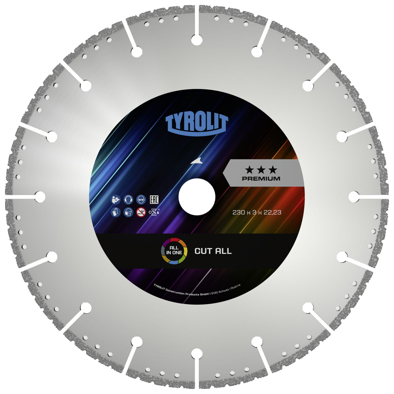 DC ALL Sierras para corte en seco para cualquier material