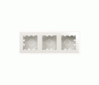 Caja de superficie compacta para 3 elementos blanco Simon 270