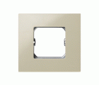 Marco compacto para 1 elemento marfil con bastidor Simon 27 Play