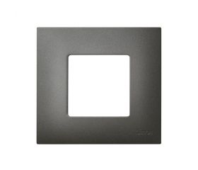 Funda intercambiable para marco 1 elemento titanium Simon 27 Play