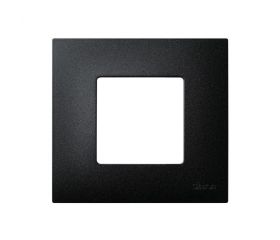 Funda intercambiable para marco 1 elemento negro artic Simon 27 Play