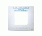 Funda intercambiable para marco 1 elemento transparente Simon 27 Play