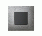 Funda intercambiable para marco 1 elemento gris helios Simon 27 Play