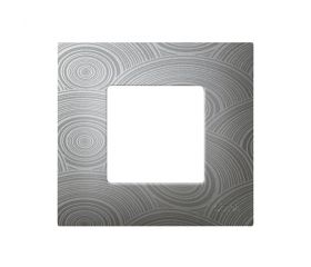 Funda intercambiable para marco 1 elemento gris helios Simon 27 Play