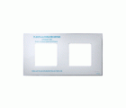 Funda intercambiable para marco 2 elementos transparente Simon 27 Play