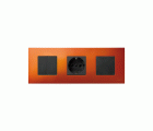 Funda intercambiable para marco 3 elementos naranja artic Simon 27 Play