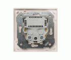 Kit monobloc para 1 elemento con 1 base de enchufe schuko y 2 cargadores USB integrados blanco Simon 270