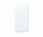 Conmutador 10 AX 250V~ de medio elemento con sistema de embornamiento rápido blanco Simon 27 Play