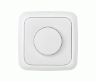 Placa para los mecanismos electrónicos giratorios blanco Simon 31