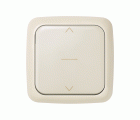 Interruptor para persianas 10 A 250V~ con 3 posiciones: subida, bajada y paro marfil Simon 31